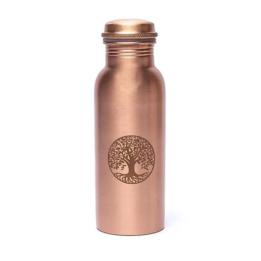 Copper bottle tree of life laser engraved 500 ml