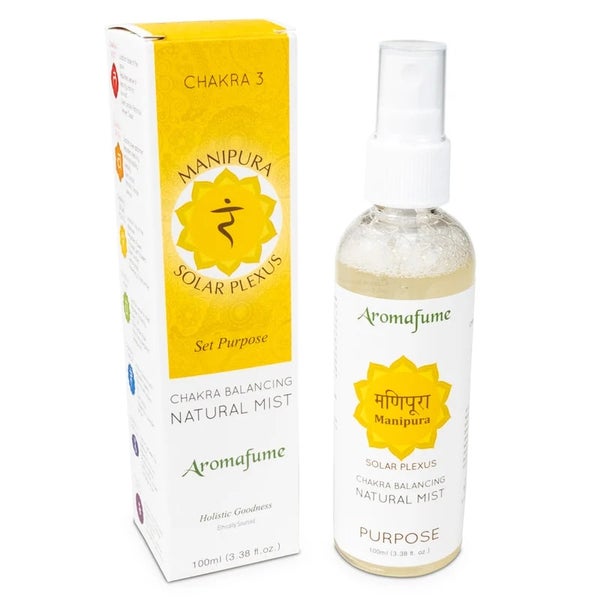 Air freshener spray Manipura 3rd chakra