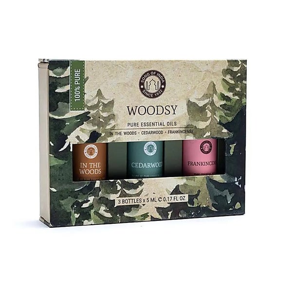 Essential oil Aromatherapy set Woodsy