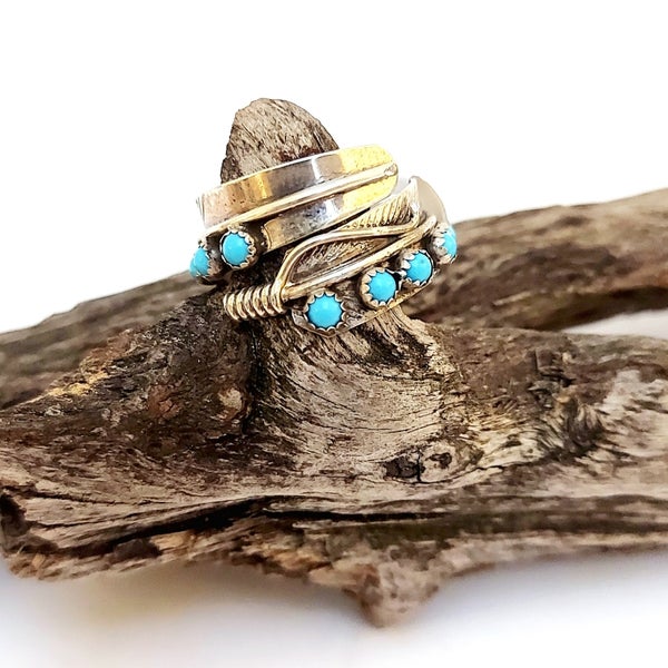 Silver ring turquoise