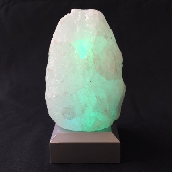 White salt crystal + LED