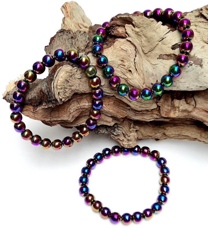 Bracelet Rainbow Hematite